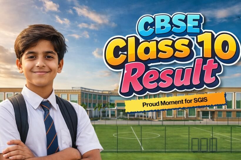 CBSE Class 10 Board Result 2025–26 : Saluja Gold International School recorded a 100% result